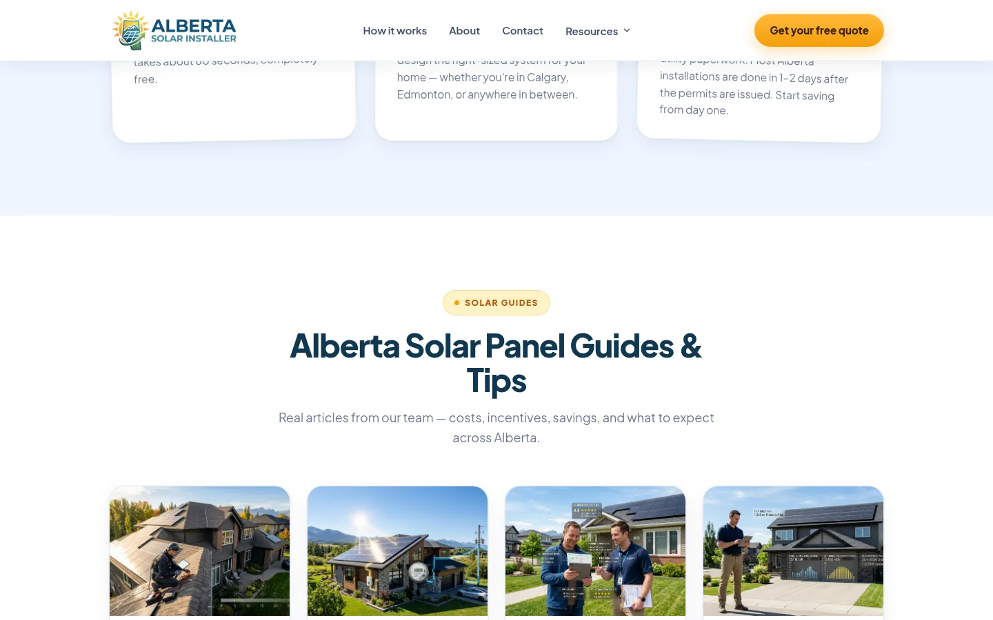 Alberta Solar Installer desktop screen 3