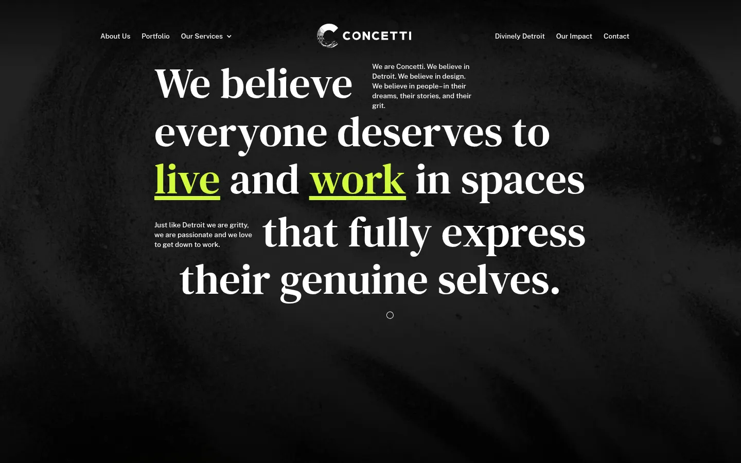 Concetti desktop screen 2