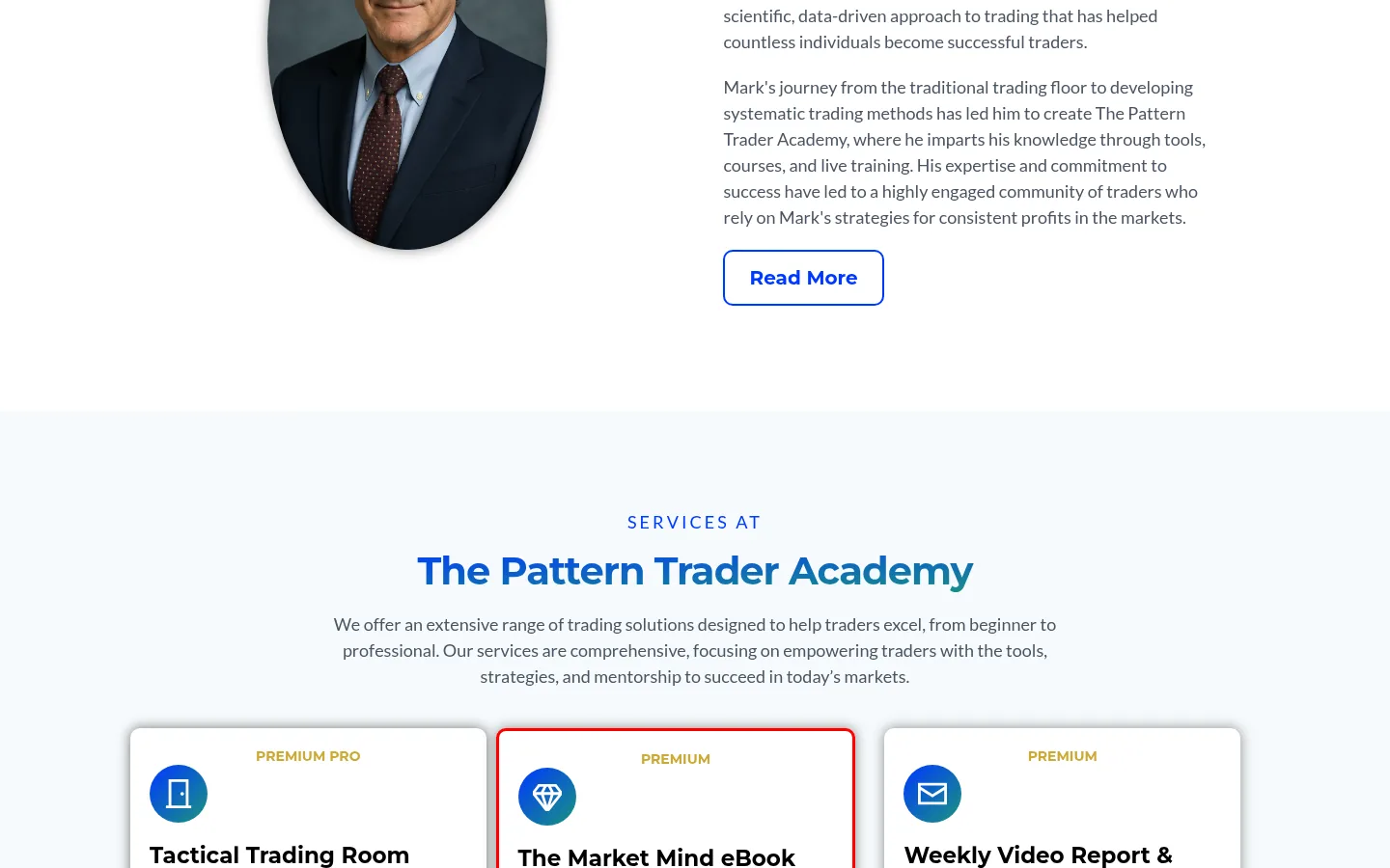 The Pattern Trader desktop screen 3